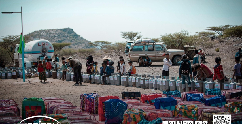 Horizon Foundation for Development Distributes the First Phase of Winter Aid in Taiz Governorate